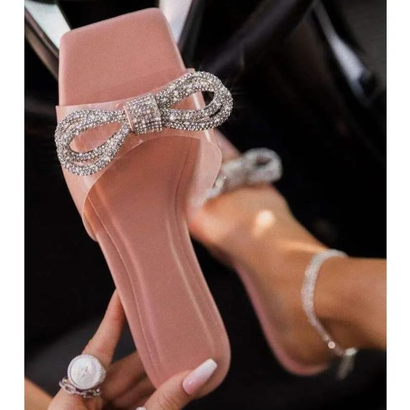 Women's Summer Shoes 2022 Woman Slippers Rhinestone Strip Flat Slides Bling Party Shoes New Pink Holiday Outside Beach Sandals
Women's Summer Shoes 2022 Woman Slippers Rhinestone Strip Flat Slides Bling Party Shoes New Pink Holiday Outside Beach Sandals