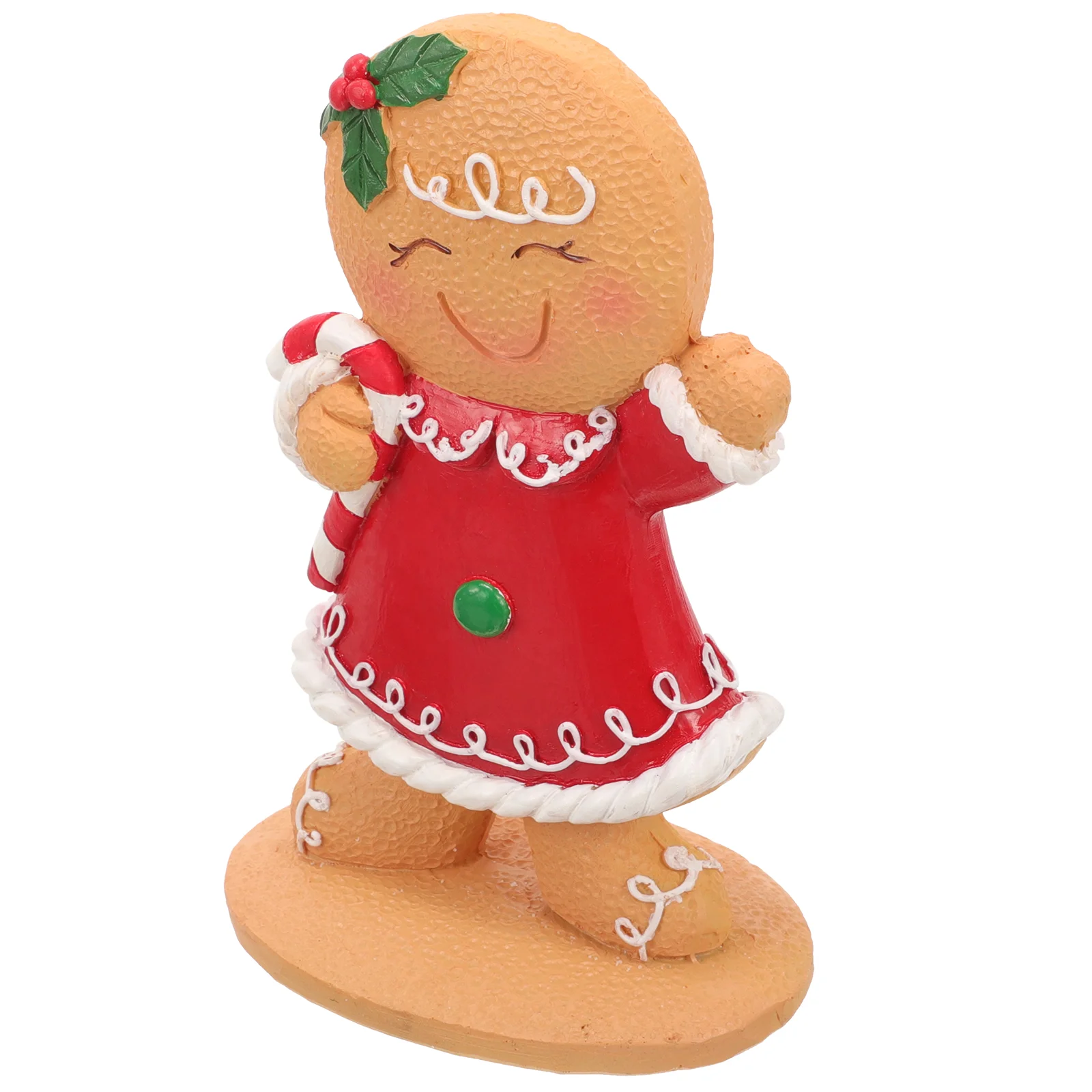 Tabletop Christmas Gingerbread Man Resin Table Centerpiece Festival Desktop Adornment 
Tabletop Christmas Gingerbread Man Resin Table Centerpiece Festival Desktop Adornment