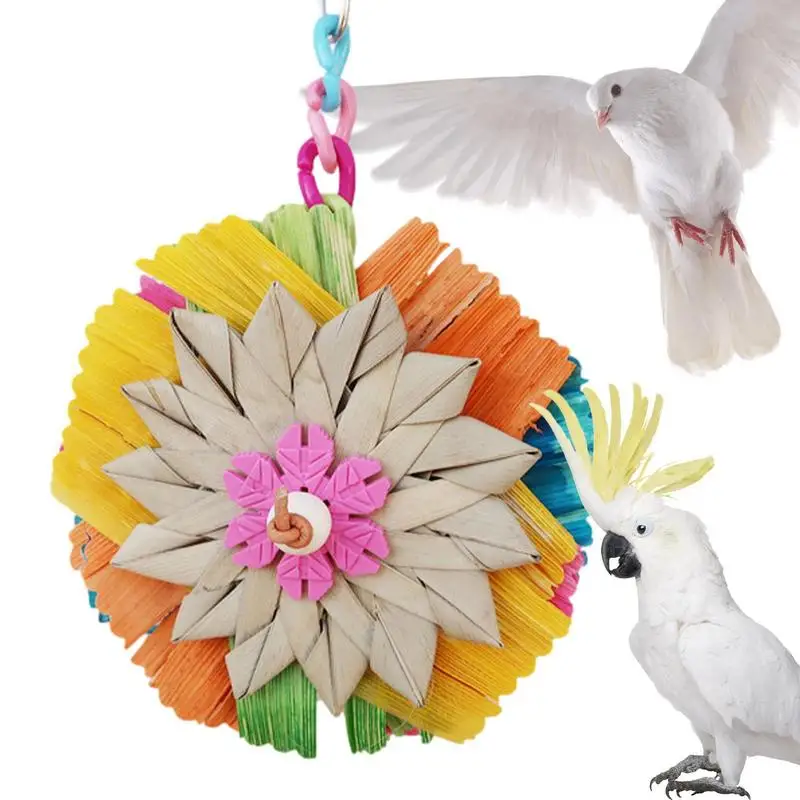 Жевательные игрушки для птиц, натуральные деревянные Пальмовые Листья, птица, попугай, игрушки для разрывов, игрушка для попугаев, шлифовал... 
Жевательные игрушки для птиц, натуральные деревянные Пальмовые Листья, птица, попугай, игрушки для разрывов, игрушка для попугаев, шлифовал...