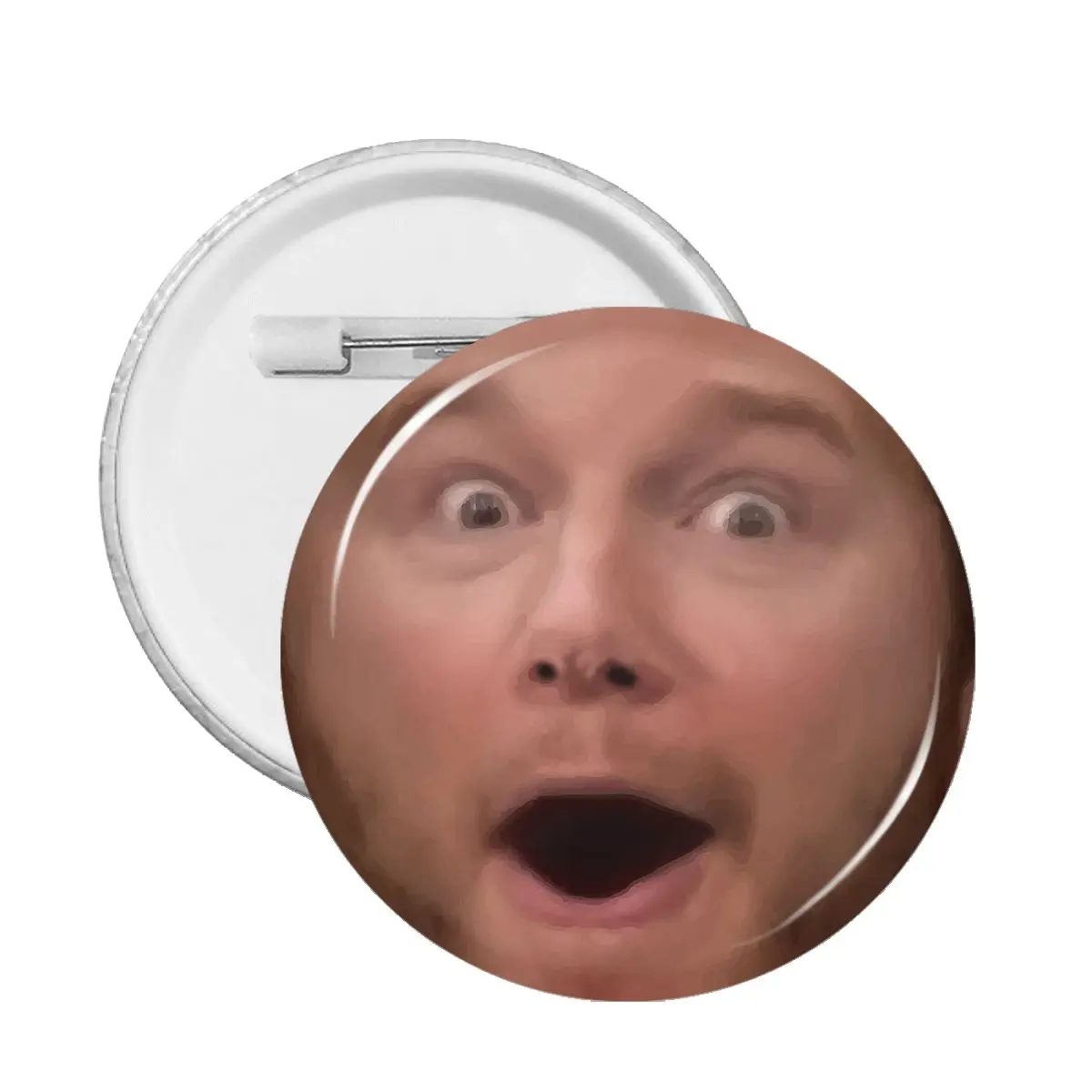 Chris Pratt Surprised Pin Badge Face Metal Customizable Pins Brooch Friends Badges Brooches For Bag
Chris Pratt Surprised Pin Badge Face Metal Customizable Pins Brooch Friends Badges Brooches For Bag