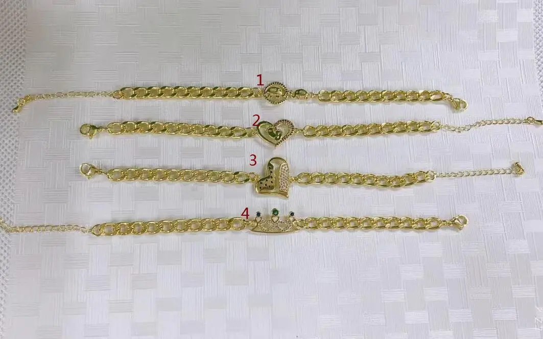 1pcs crown heart Adjustable gold copper cz zircon cubic zirconia Cuban chain Bracelet Bangles gb54r
1pcs crown heart Adjustable gold copper cz zircon cubic zirconia Cuban chain Bracelet Bangles gb54r