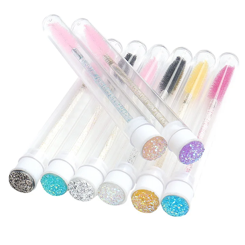 10 Pcs Eyebrow brush tube disposable Crystal Eyelash brush replaceable Mascara Wand Replaceable dust-proof Sparkling Bling
10 Pcs Eyebrow brush tube disposable Crystal Eyelash brush replaceable Mascara Wand Replaceable dust-proof Sparkling Bling