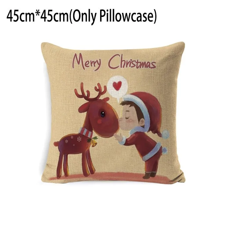 2022 New Pillow Case Santa Claus Print Pillow Sofa Bed Home Decor Pillowcase Bedroom Cushion Cover Merry Christmas 45x45cm
2022 New Pillow Case Santa Claus Print Pillow Sofa Bed Home Decor Pillowcase Bedroom Cushion Cover Merry Christmas 45x45cm