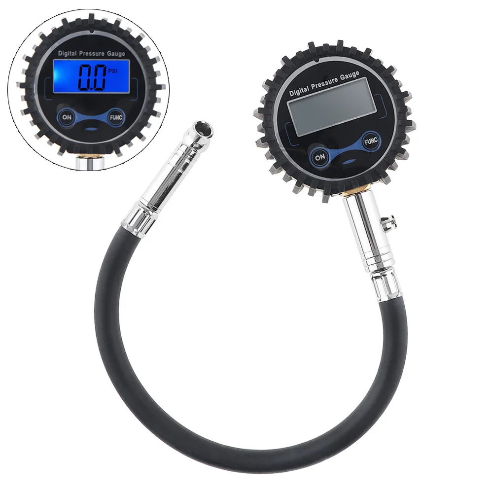 Портативный металлический прецизионный цифровой измеритель давления в шинах ABS 300PSI, измерительный клапан для автомобильных шин с синей под...
Портативный металлический прецизионный цифровой измеритель давления в шинах ABS 300PSI, измерительный клапан для автомобильных шин с синей под...