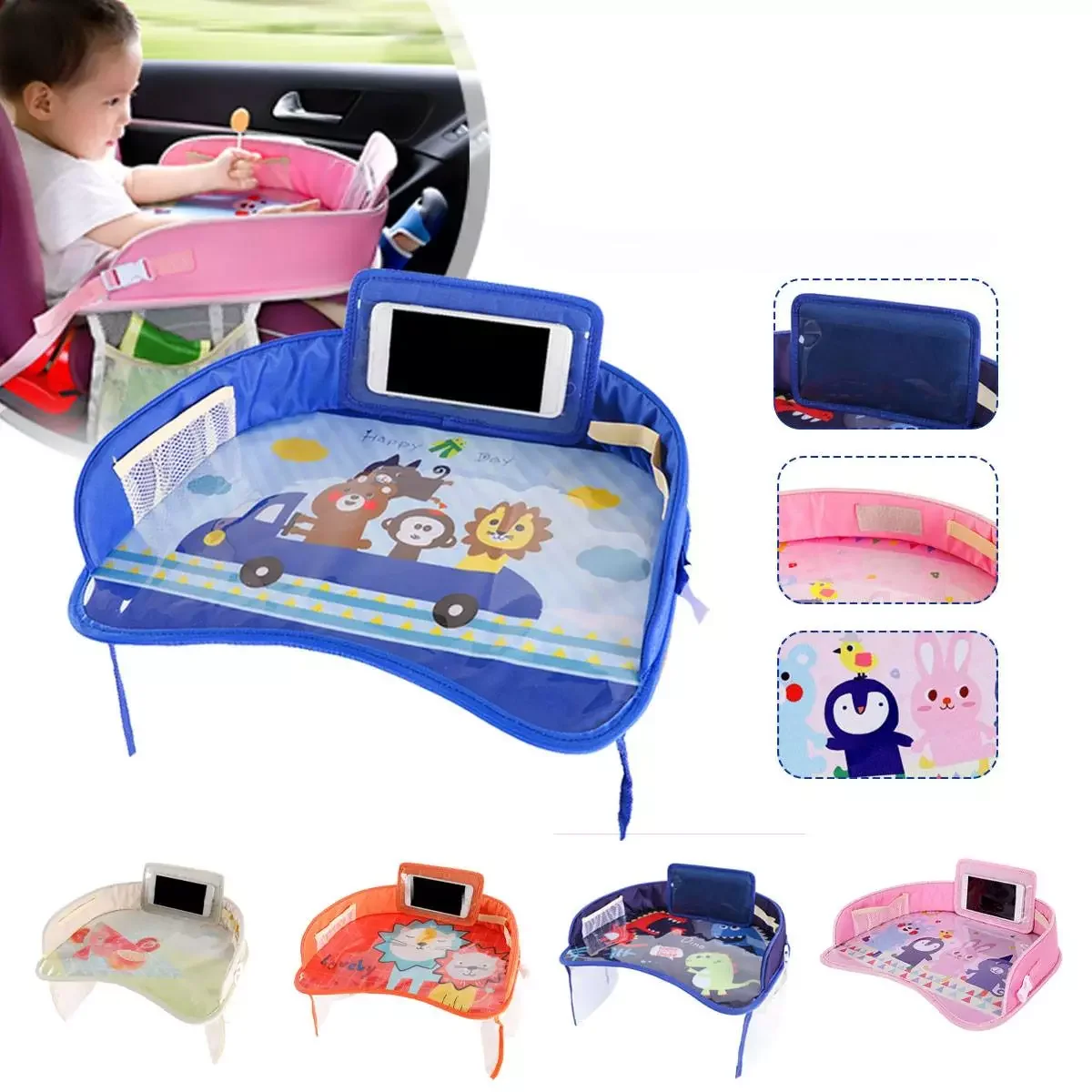Baby Safety Seat Tray Table Portable Multifunctional Cartoon Baby Child Kid Car Seat Chair Toy Food Drink Cellphone Holder
Baby Safety Seat Tray Table Portable Multifunctional Cartoon Baby Child Kid Car Seat Chair Toy Food Drink Cellphone Holder