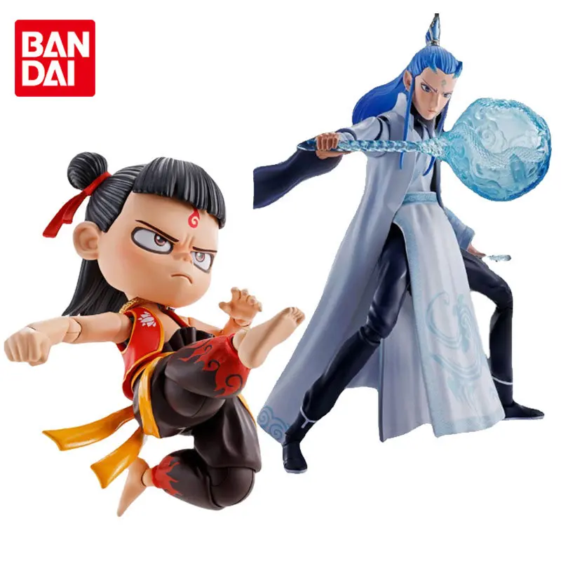 Bandai original SHF SHAO NIAN NE ZHA AO BING joints movable Anime Action Figures Toys For Boys Girls Kids Gift
Bandai original SHF SHAO NIAN NE ZHA AO BING joints movable Anime Action Figures Toys For Boys Girls Kids Gift