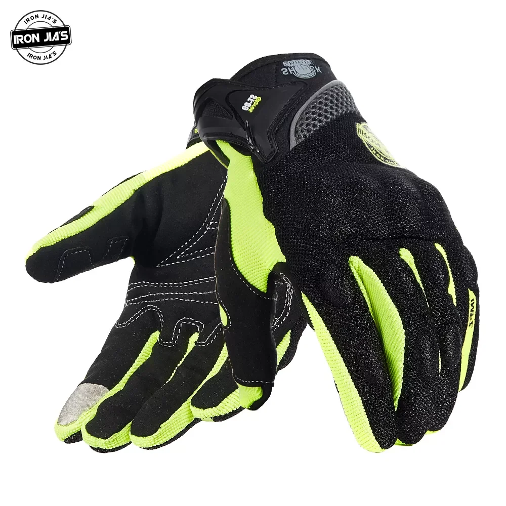 IRON JIA'S Summer Motorcycle Gloves Men Breathable Full Finger Motocross Guantes Protection Gear Motorbike Moto Riding Glove
IRON JIA'S Summer Motorcycle Gloves Men Breathable Full Finger Motocross Guantes Protection Gear Motorbike Moto Riding Glove