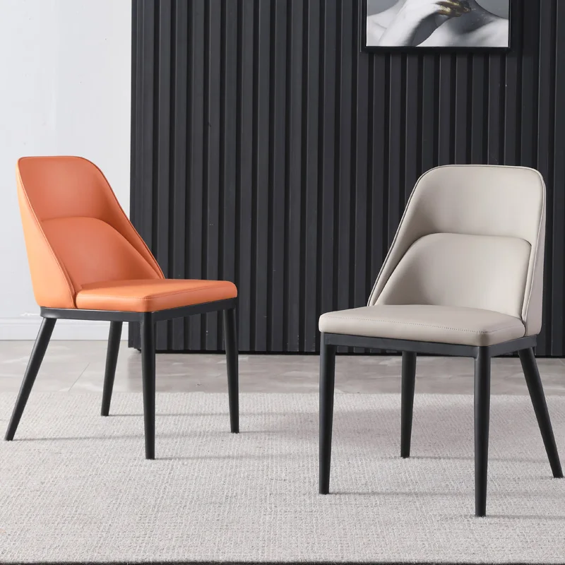 Comfortable Minimalist Dining Chairs Modern Leather Lounge Chair Designer Upholstered Ergonomic Silla Comedor Home Furniture
Comfortable Minimalist Dining Chairs Modern Leather Lounge Chair Designer Upholstered Ergonomic Silla Comedor Home Furniture