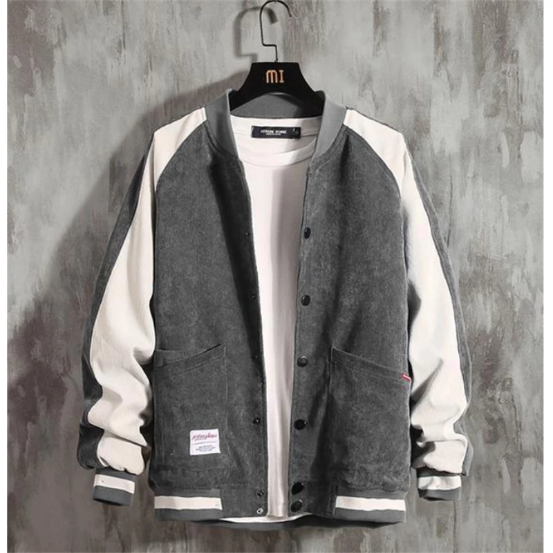 Men Spring Autumn Jackets Fashion Patchwork Tops Single Breasted Coats Street Style Male Jacket Cardigans
Men Spring Autumn Jackets Fashion Patchwork Tops Single Breasted Coats Street Style Male Jacket Cardigans