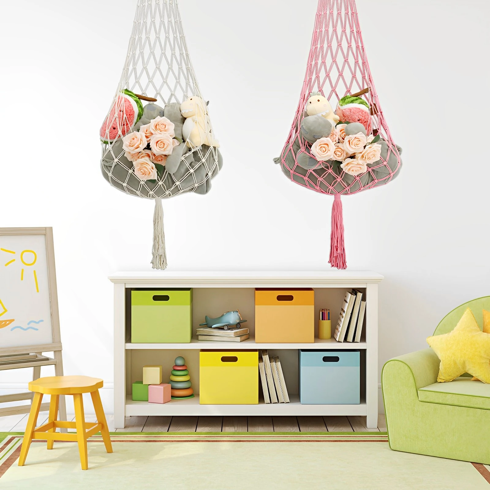 Stuffed Animal Net Hanging Plush Toy Storage Hammock Space Saving Hammock Organizer Net Large Capacity Stuffed Animal Net Holder
Stuffed Animal Net Hanging Plush Toy Storage Hammock Space Saving Hammock Organizer Net Large Capacity Stuffed Animal Net Holder