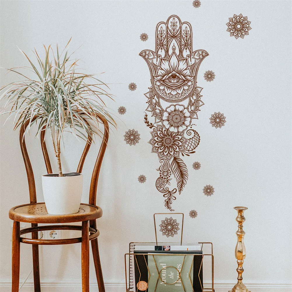 1x Mandala Palm Lotus Wall Sticker Bedroom Living Room Wall Stickers Self Sticker For Baby Kids Rooms Interior Wall Decals
1x Mandala Palm Lotus Wall Sticker Bedroom Living Room Wall Stickers Self Sticker For Baby Kids Rooms Interior Wall Decals