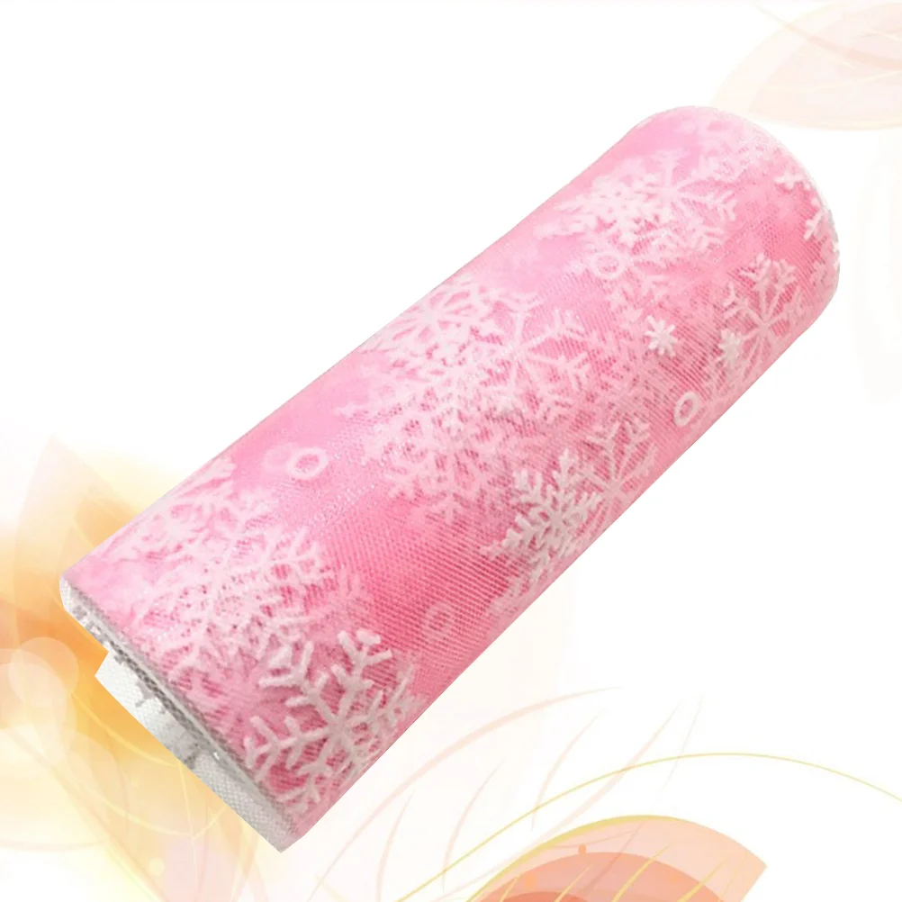 Tulle Ribbon Christmas Rolls Roll Snowflake Fabric Glitter Gauze Mesh Wedding Diy Organza Gift Tree Yarn Spool Ribbons Party
Tulle Ribbon Christmas Rolls Roll Snowflake Fabric Glitter Gauze Mesh Wedding Diy Organza Gift Tree Yarn Spool Ribbons Party