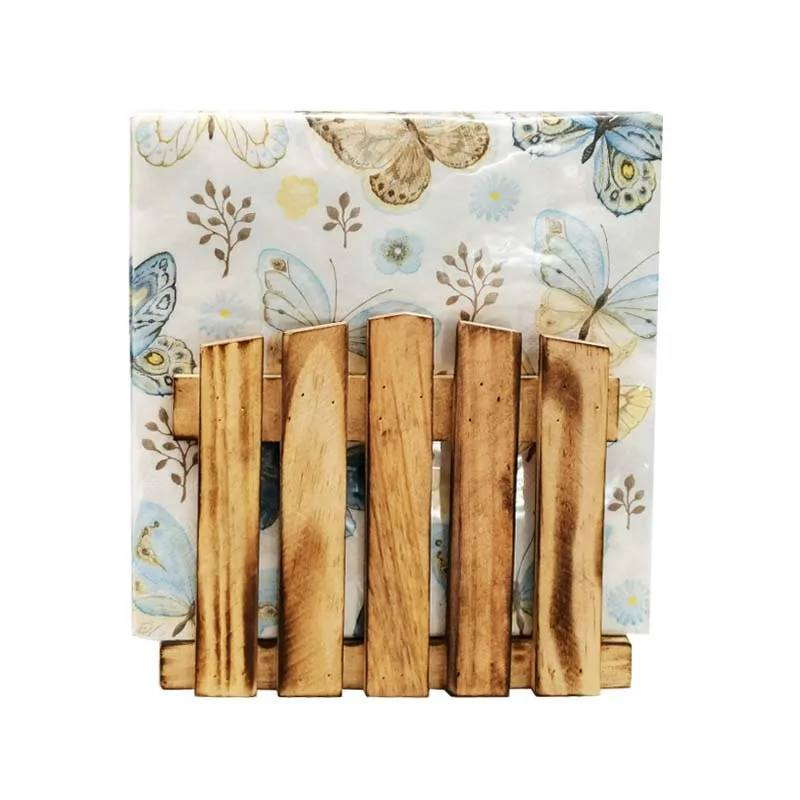 Solid Wood Retro Fence Vertical Paper Towel Rack Dining Table Creative Hotel Cafe Farmhouse Bed and Breakfast
Solid Wood Retro Fence Vertical Paper Towel Rack Dining Table Creative Hotel Cafe Farmhouse Bed and Breakfast