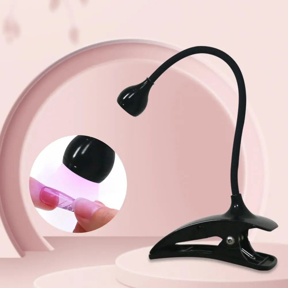 LED Nail Lamp Non-Glaring 360-Degree Bendable Plug-and-Play Quick Dry LED Ultraviolet-Lights Clip Style Nail Drying Machine
LED Nail Lamp Non-Glaring 360-Degree Bendable Plug-and-Play Quick Dry LED Ultraviolet-Lights Clip Style Nail Drying Machine
