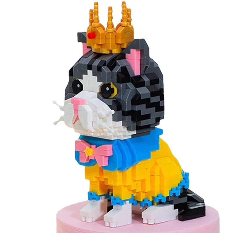 BALODY 18404 Mini Diamond Particles Bricks Animal Kawaii Cat Cartoon Ornaments Kids Assembled Building Blocks for Children Gifts
BALODY 18404 Mini Diamond Particles Bricks Animal Kawaii Cat Cartoon Ornaments Kids Assembled Building Blocks for Children Gifts