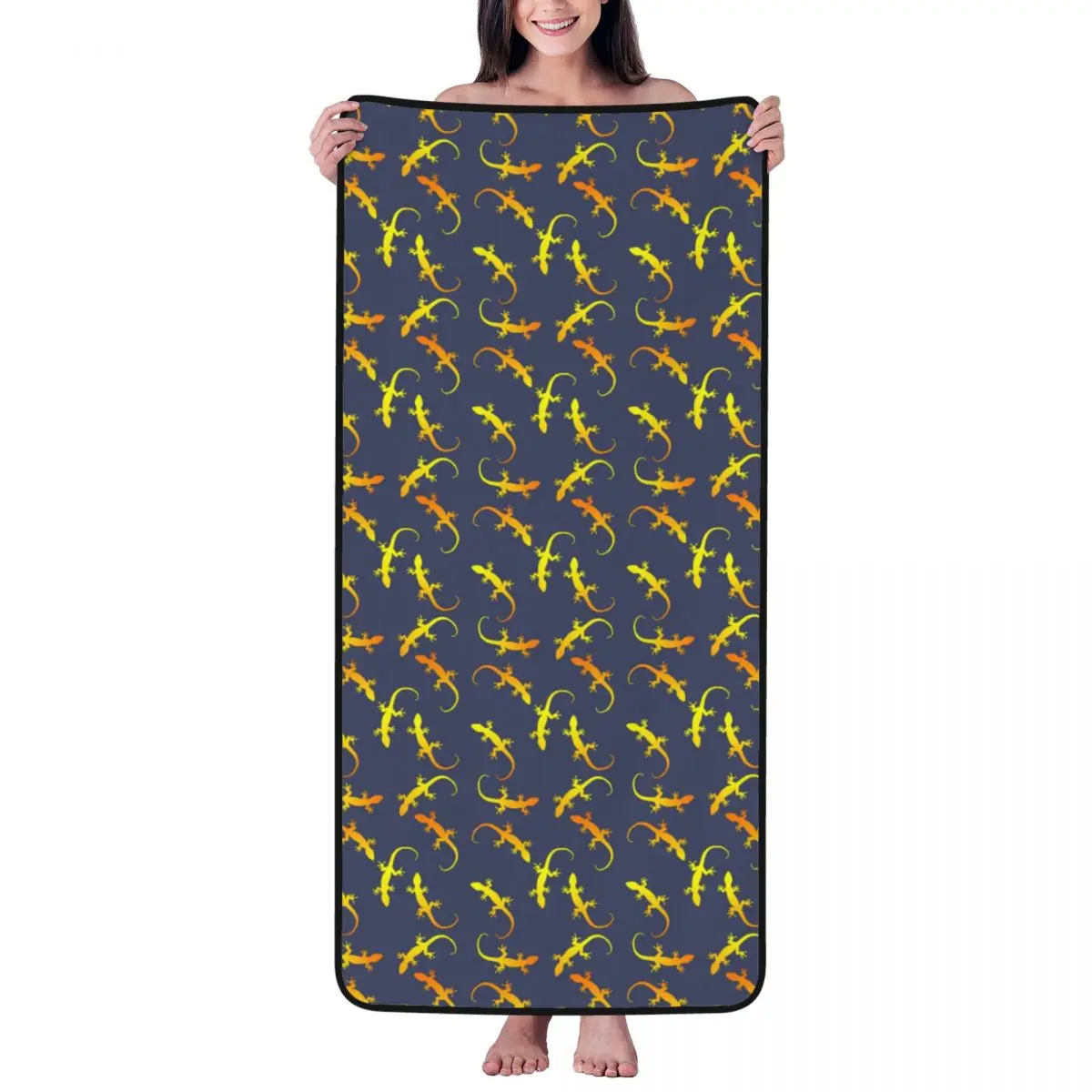 Lizards Gecko Party Beach Towel for Adult Kids Microfiber Bath Towel Blanket for Camping Swim Pool Travel Beach Gym
Lizards Gecko Party Beach Towel for Adult Kids Microfiber Bath Towel Blanket for Camping Swim Pool Travel Beach Gym