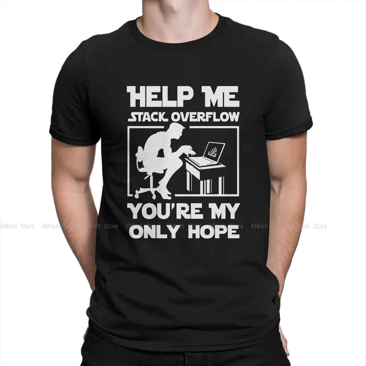 

Help Me Stack Overflow Special TShirt Software Developer IT Programmer Geek Leisure T Shirt Hot Sale T-shirt For Adult
