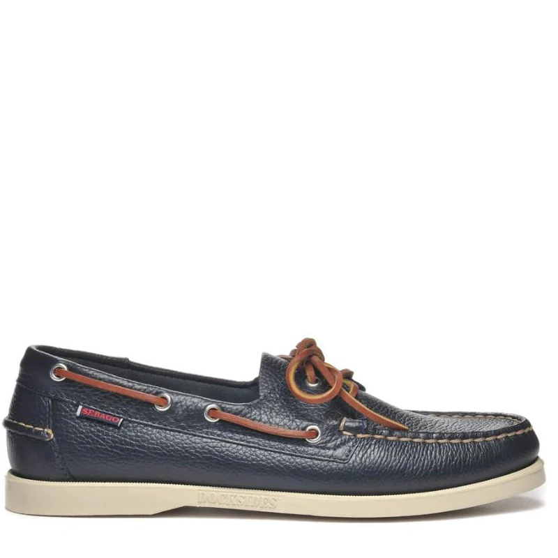 Men Authentic Sebago Docksides Shoes - Premium Leather Moc Toe Lace Up Boat Shoes E14 
Men Authentic Sebago Docksides Shoes - Premium Leather Moc Toe Lace Up Boat Shoes E14