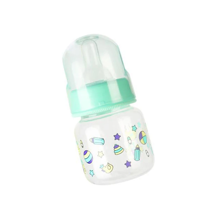 

60ML Baby Newborn Mini Portable Feeding Nursing Bottle BPA Free Safe Infant Nursing Nipple Care Feeder Fruit Juice Milk Bottles