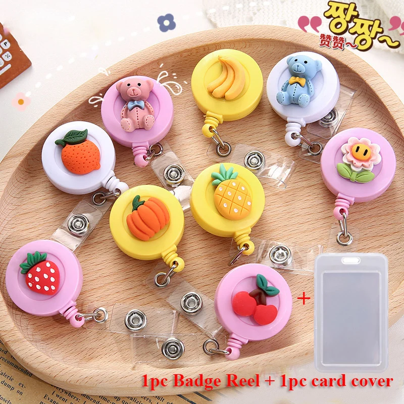 1set Cartoon Student Nurse Card Cover with Retractable Badge Reel Business ID Card Work Card Badge Holder Credit Card Holder 
1set Cartoon Student Nurse Card Cover with Retractable Badge Reel Business ID Card Work Card Badge Holder Credit Card Holder
