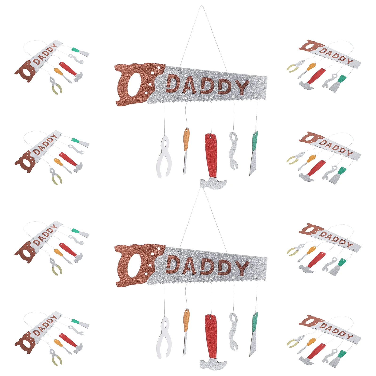 10Pcs Party Favor Fathers Day Paper Hanging Fathers Day Hanging Decoration Father's Day Ornament
10Pcs Party Favor Fathers Day Paper Hanging Fathers Day Hanging Decoration Father's Day Ornament