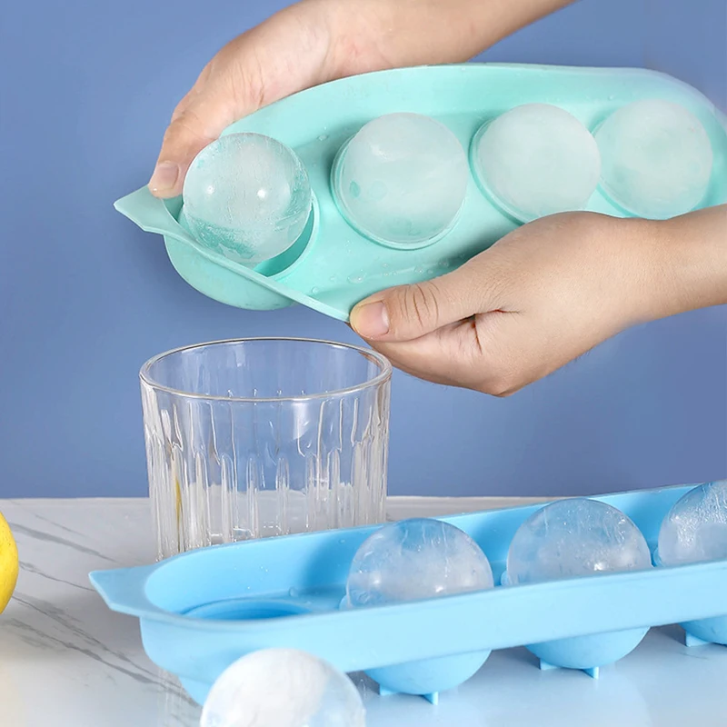 IceCube Maker Mold 4 Grids Large Ice Ball Sphere Mould Kitchen Tool Silicone Ice Cream Tools Whiskey Ice Grid Round Homemade
IceCube Maker Mold 4 Grids Large Ice Ball Sphere Mould Kitchen Tool Silicone Ice Cream Tools Whiskey Ice Grid Round Homemade