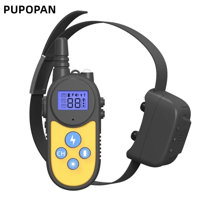 Dog Trainer Intercom Electric Shock Vibration Stop Barking Warning Pet Supplies Collar Collar 1000M Electronic Shocker For Dogs
Dog Trainer Intercom Electric Shock Vibration Stop Barking Warning Pet Supplies Collar Collar 1000M Electronic Shocker For Dogs