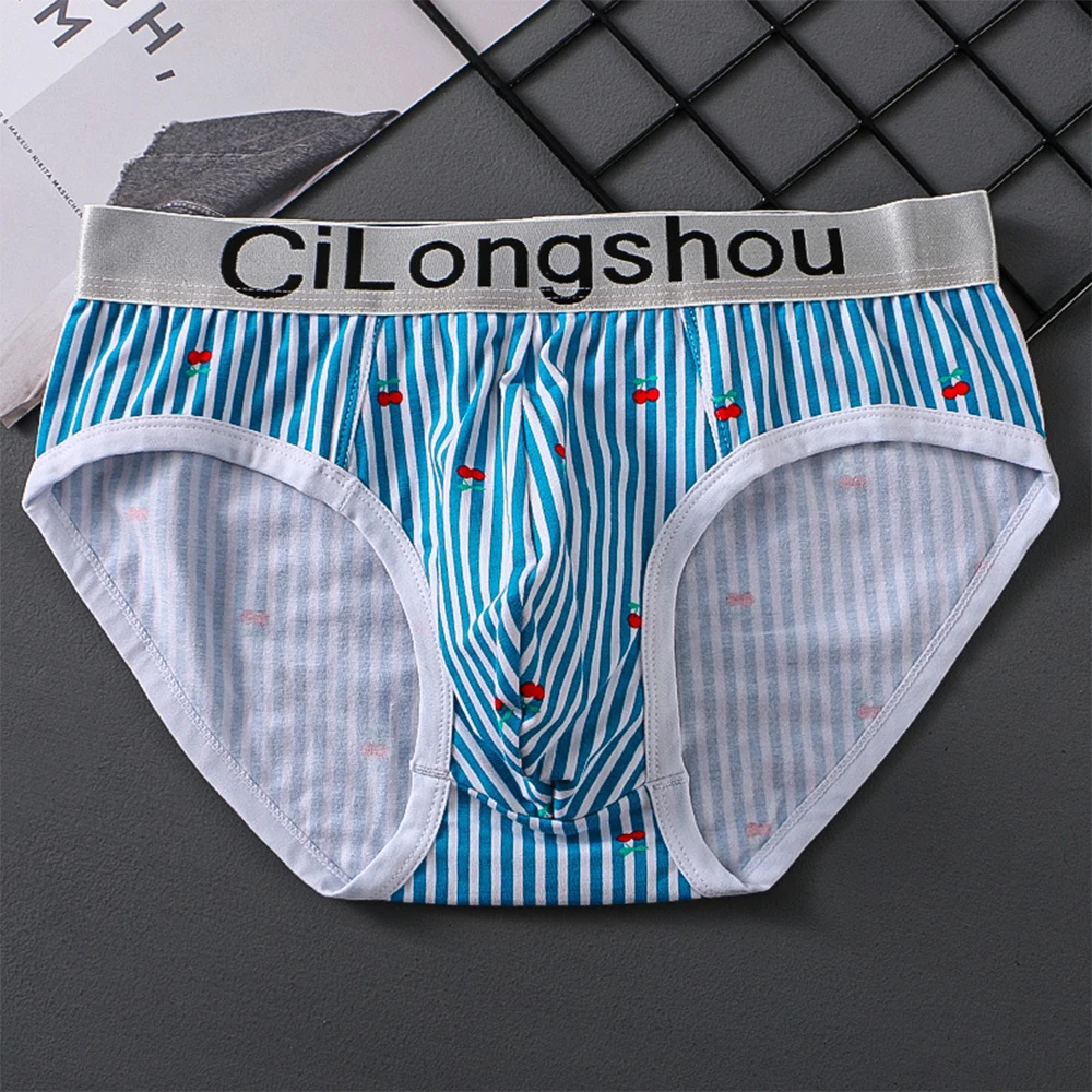 Mens Briefs U Convex Pouch Underwear Stripe Fruit Printed Sexy Male Panties Classic Basics Bikini Slip Homme Man Underpants
Mens Briefs U Convex Pouch Underwear Stripe Fruit Printed Sexy Male Panties Classic Basics Bikini Slip Homme Man Underpants