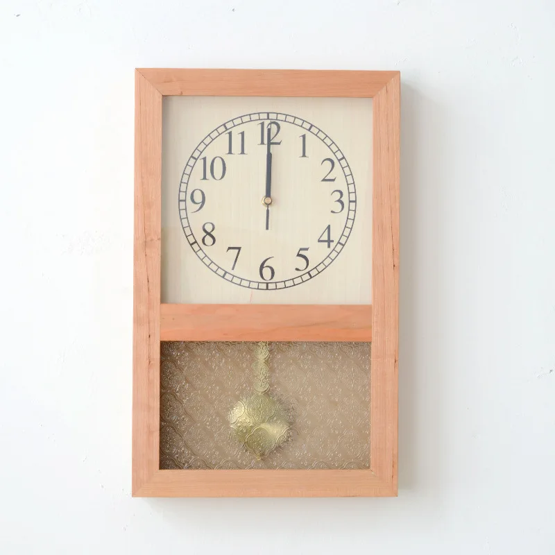 

Японские Настенные часы в стиле ретро, Домашняя мода, настенные креативные деревянные настенные часы-Маятник для гостиной, декоративные на...