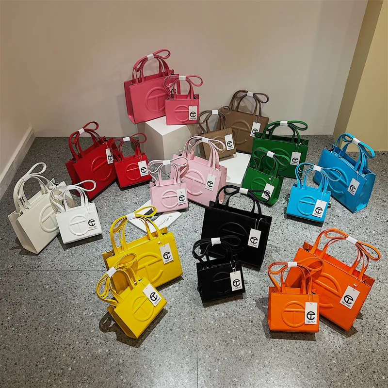 Shoulder Messenger Bag Telfar Bag Simple Shopping Bag Texture Handbag Women's Candy Color Single Shoulder Diagonal Tote Bag
Shoulder Messenger Bag Telfar Bag Simple Shopping Bag Texture Handbag Women's Candy Color Single Shoulder Diagonal Tote Bag