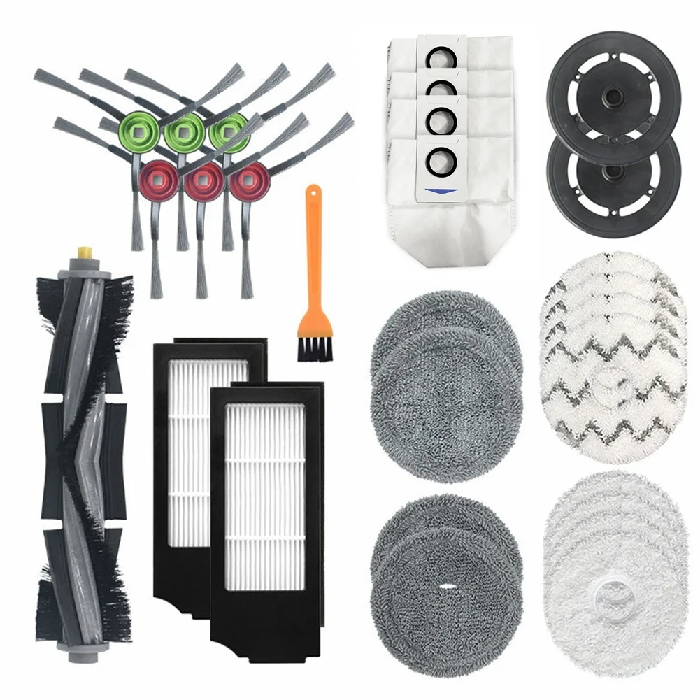 28Pcs Replacement Kit for Ecovacs Deebot X1 Turbo/Omni Robot Vacuum Cleaner Main Side Brush Mop Cloth Filter Dust Bag
28Pcs Replacement Kit for Ecovacs Deebot X1 Turbo/Omni Robot Vacuum Cleaner Main Side Brush Mop Cloth Filter Dust Bag