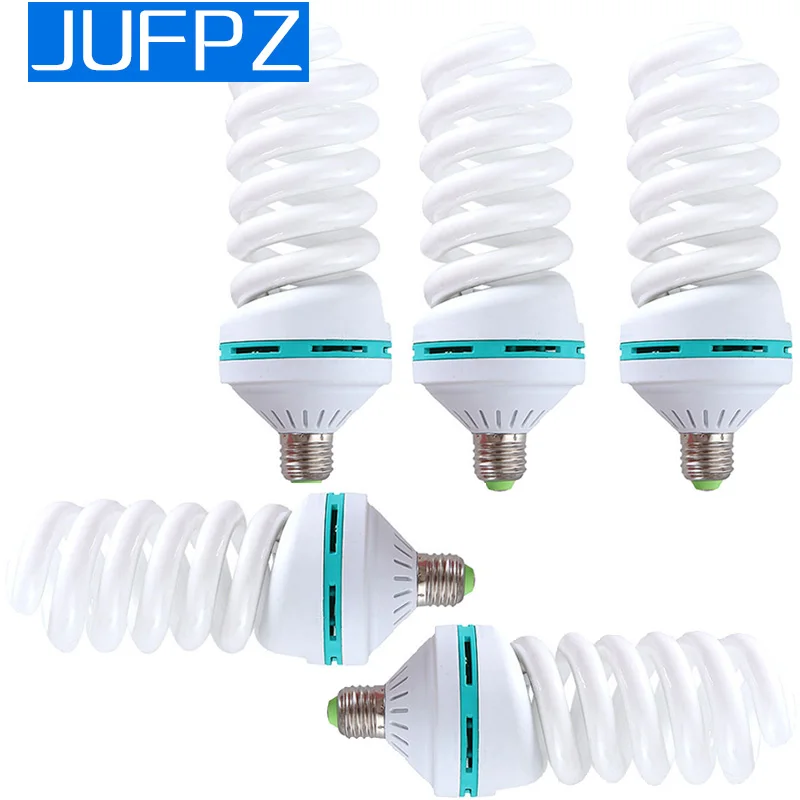 JUFPZ 5PCS Photography Daylight Fluorescent Lighting Bulbs E27 Base For Softbox Photographic Photo
JUFPZ 5PCS Photography Daylight Fluorescent Lighting Bulbs E27 Base For Softbox Photographic Photo
