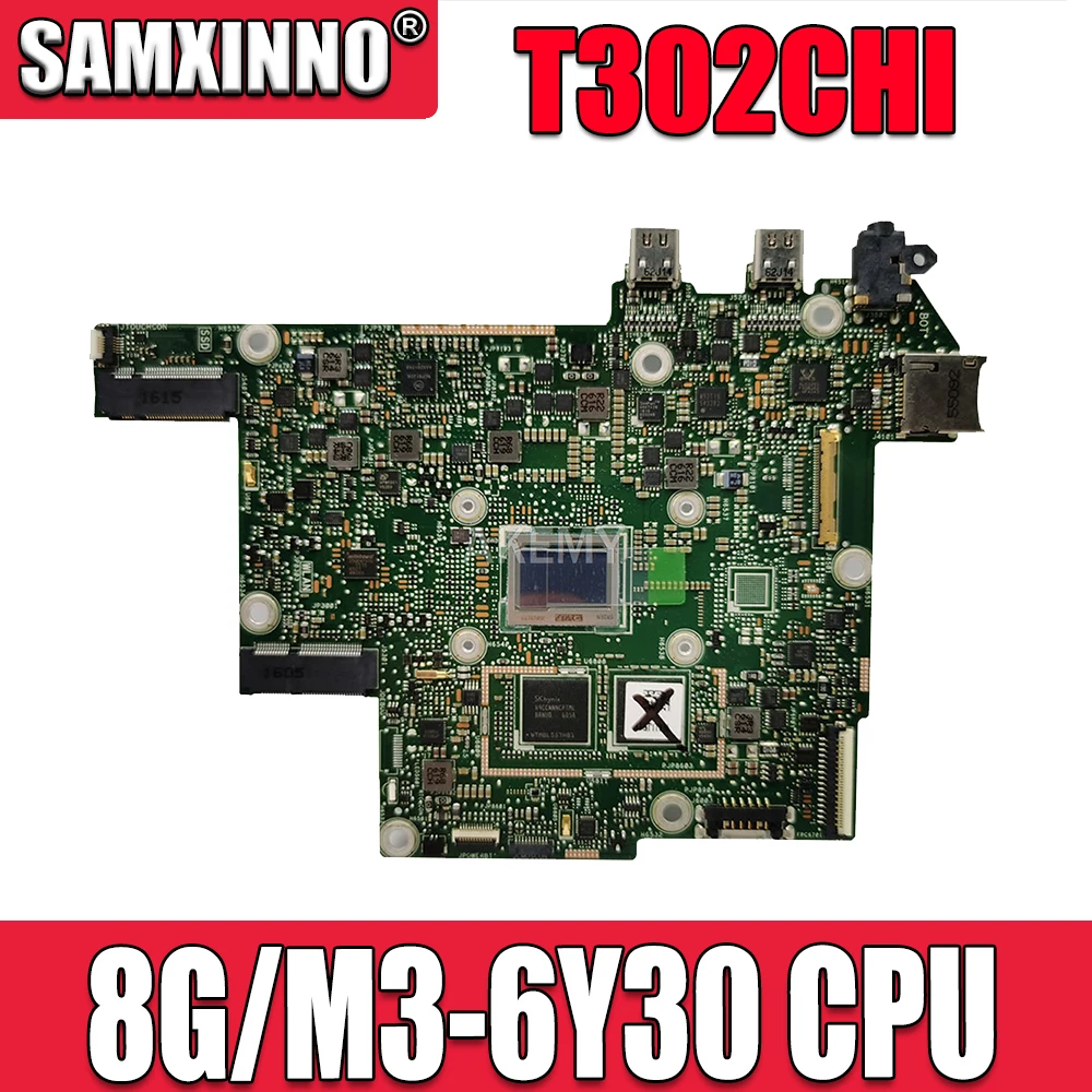 Akemy T302CHI MAIN_BD._8G/M3-6Y30/AS mainboard REV2.0 For Asus T302 T302C T302CH T302CHI laptop motherboard Tested Free Shipping
Akemy T302CHI MAIN_BD._8G/M3-6Y30/AS mainboard REV2.0 For Asus T302 T302C T302CH T302CHI laptop motherboard Tested Free Shipping