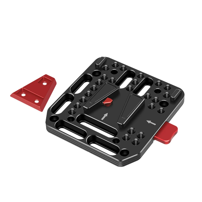 Universal V-Mount Battery Plate V Port Power Supply System Photography Accessories Camera Battery Install Plate
Universal V-Mount Battery Plate V Port Power Supply System Photography Accessories Camera Battery Install Plate