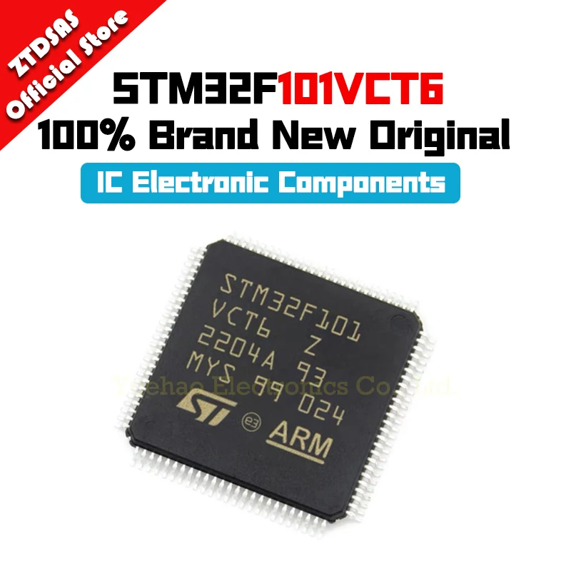 

STM32F101VCT6 STM32F101VC STM32F101 STM32F STM32 STM New Original IC MCU LQFP-100