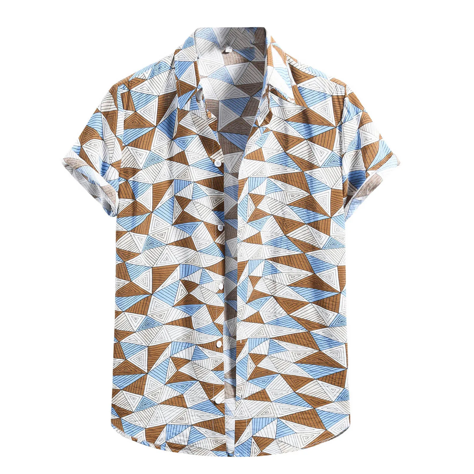 Fashion Mens Summer Shirt Printed Hawaiian Loose Short Sleeve Casual Buttons Beachwear T shirt Good Quality Men Shirts
Fashion Mens Summer Shirt Printed Hawaiian Loose Short Sleeve Casual Buttons Beachwear T shirt Good Quality Men Shirts