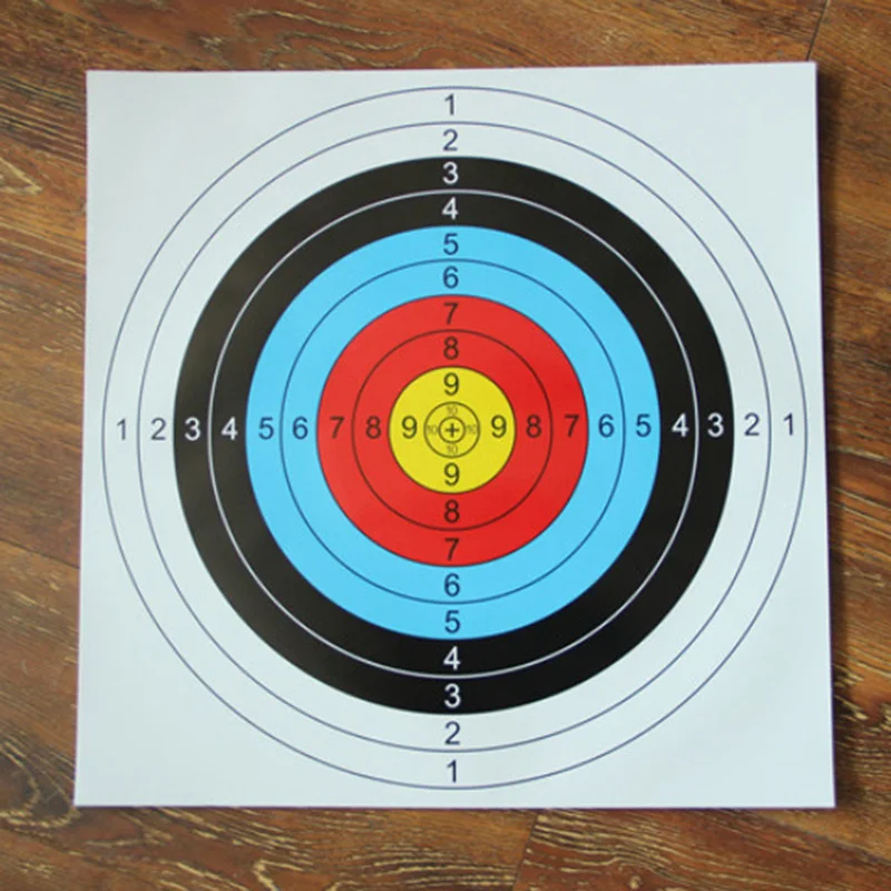 10pcs 60*60CM Archery Target Paper Face Arrow Bow Outdoor Practice Training 60x60x0.1cm Darts Accessories Supplies
10pcs 60*60CM Archery Target Paper Face Arrow Bow Outdoor Practice Training 60x60x0.1cm Darts Accessories Supplies