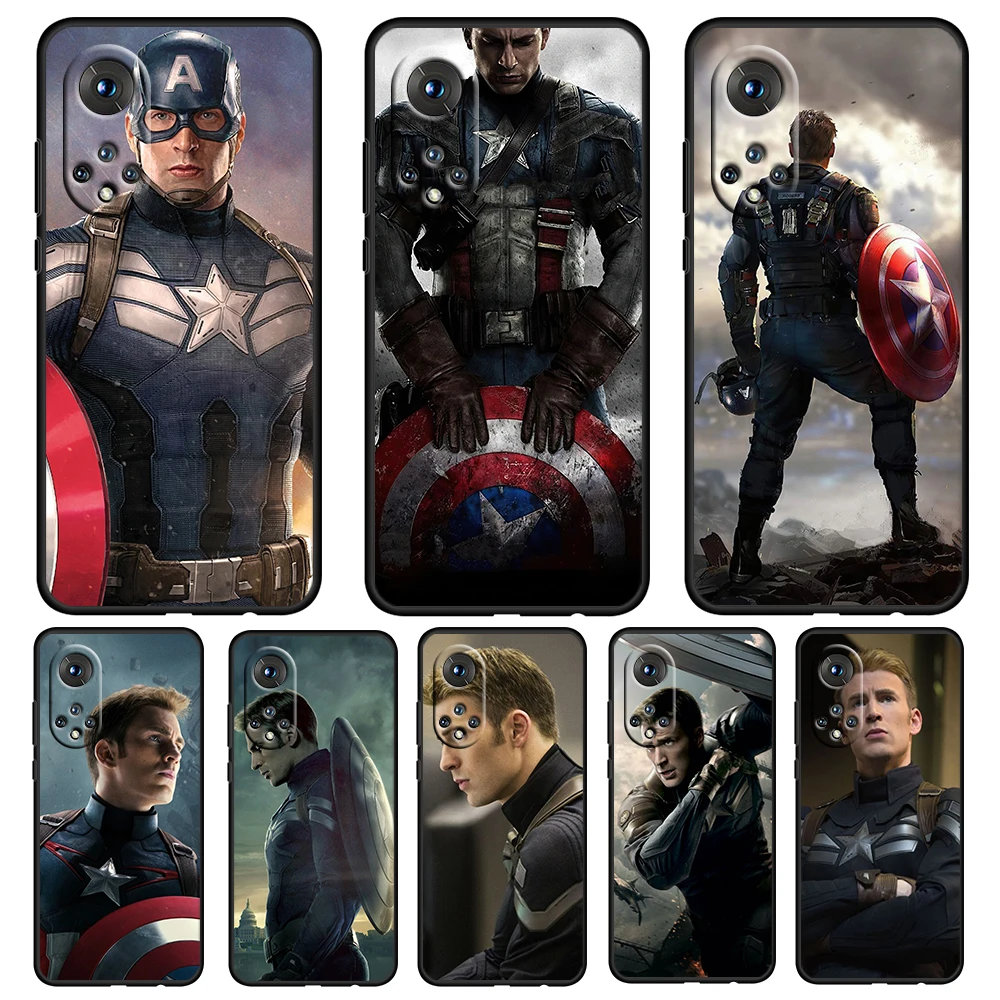 Marvel Captain America For Honor 60 50 20 SE Pro X30 10X 10i 10 9X 9A 8X 8A Lite Silicone Soft TPU Black Phone Case Capa Cover
Marvel Captain America For Honor 60 50 20 SE Pro X30 10X 10i 10 9X 9A 8X 8A Lite Silicone Soft TPU Black Phone Case Capa Cover