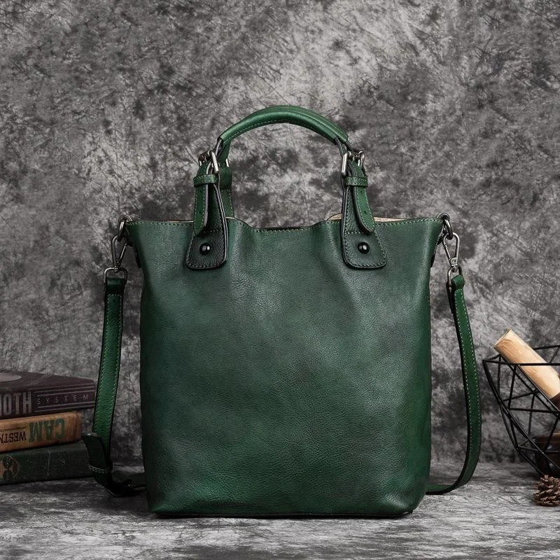 High Quality Designer Retro Women Bucket Bag Genuine Leather Handbag First Layer Cowhide Large Capacity Versatile Shoulder Bags
High Quality Designer Retro Women Bucket Bag Genuine Leather Handbag First Layer Cowhide Large Capacity Versatile Shoulder Bags