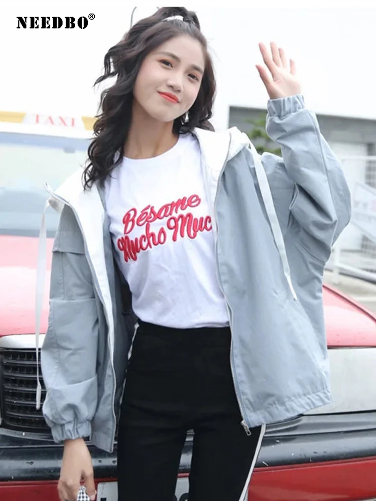 Women Oversized Short Jacket Female Long Sleeve Loose Bomber Jackets Outwear Parka Coat 2022 Spring Autumn Winter Femme
Women Oversized Short Jacket Female Long Sleeve Loose Bomber Jackets Outwear Parka Coat 2022 Spring Autumn Winter Femme