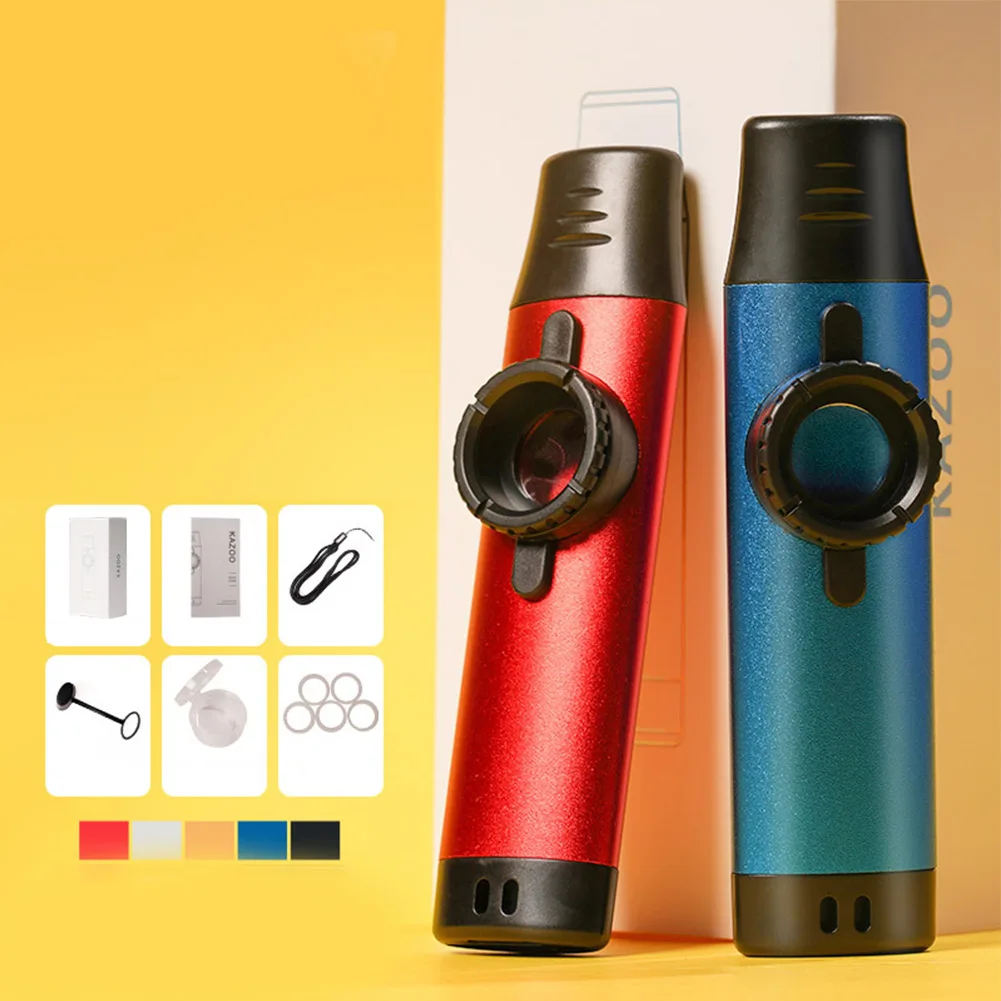 Professional Kazoo Metal Resin Kazu Flute Woodwind Instrument Wood Kazoo Diaphragm Mouth Music Gift Good Companion For Guitar
Professional Kazoo Metal Resin Kazu Flute Woodwind Instrument Wood Kazoo Diaphragm Mouth Music Gift Good Companion For Guitar