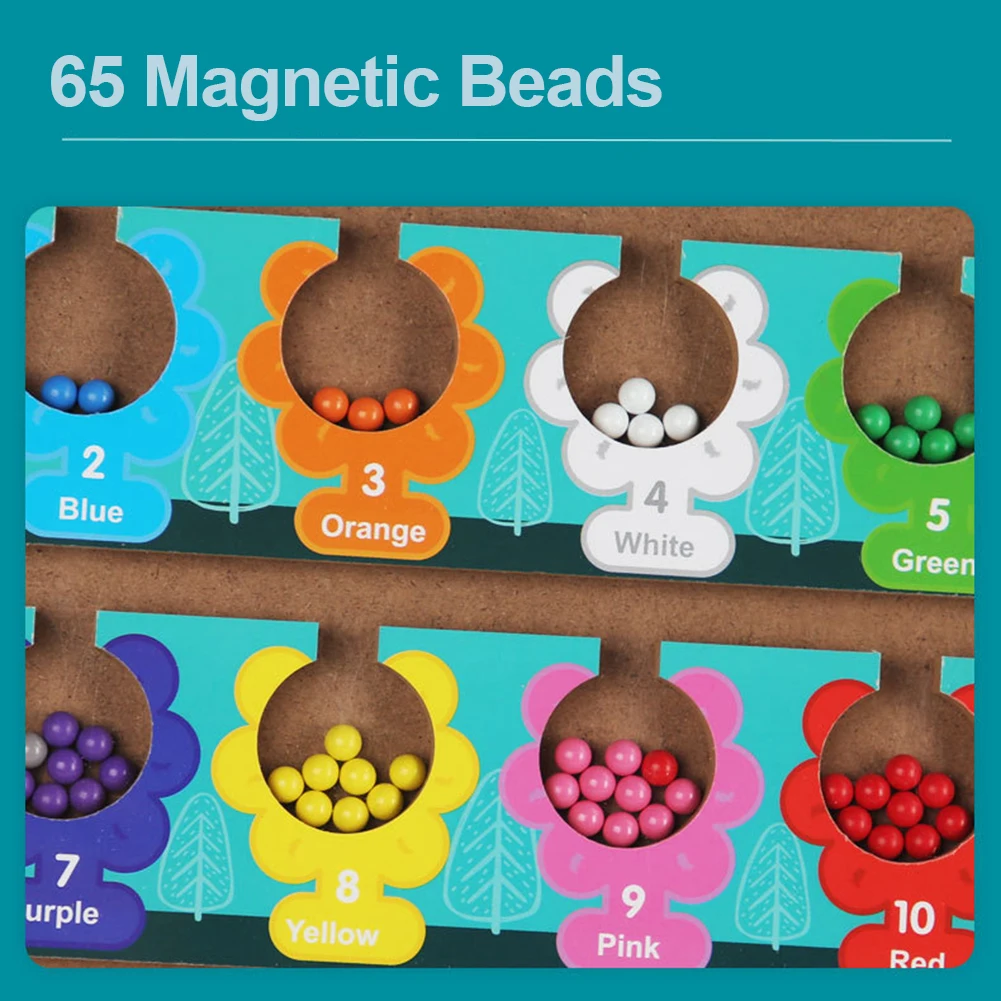 1 * Puzzle Game Magnetic Color Number Maze Wooden Magnet Puzzle Game Board Learning & Education Fine Motor Skills
1 * Puzzle Game Magnetic Color Number Maze Wooden Magnet Puzzle Game Board Learning & Education Fine Motor Skills