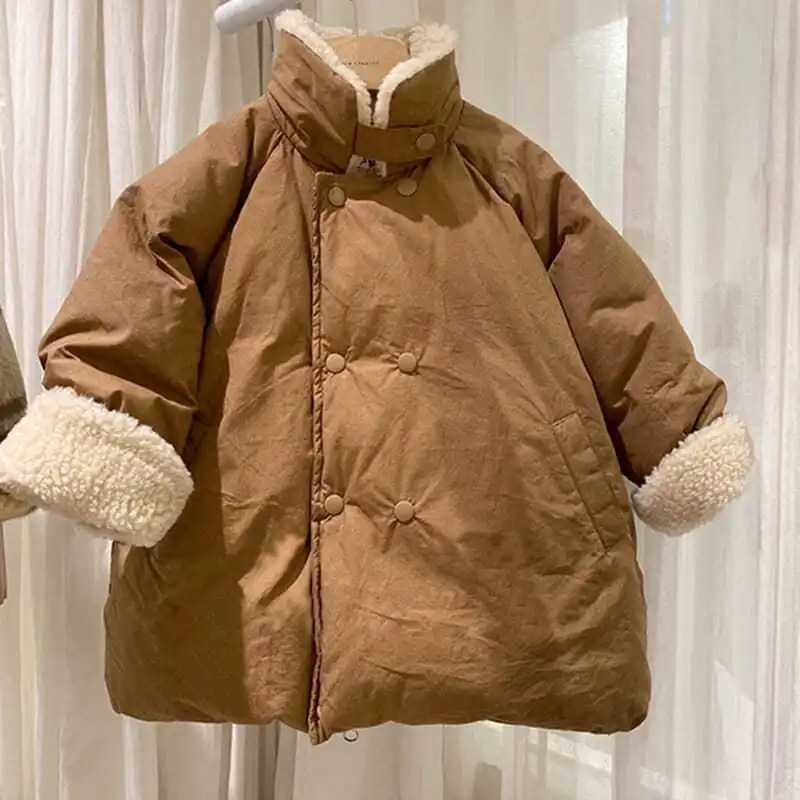 Children Clothing Autumn Winter Korean Style Boys Girls Thickened Jacket Large Children Long Padded Casual Fashionable Jacket
Children Clothing Autumn Winter Korean Style Boys Girls Thickened Jacket Large Children Long Padded Casual Fashionable Jacket
