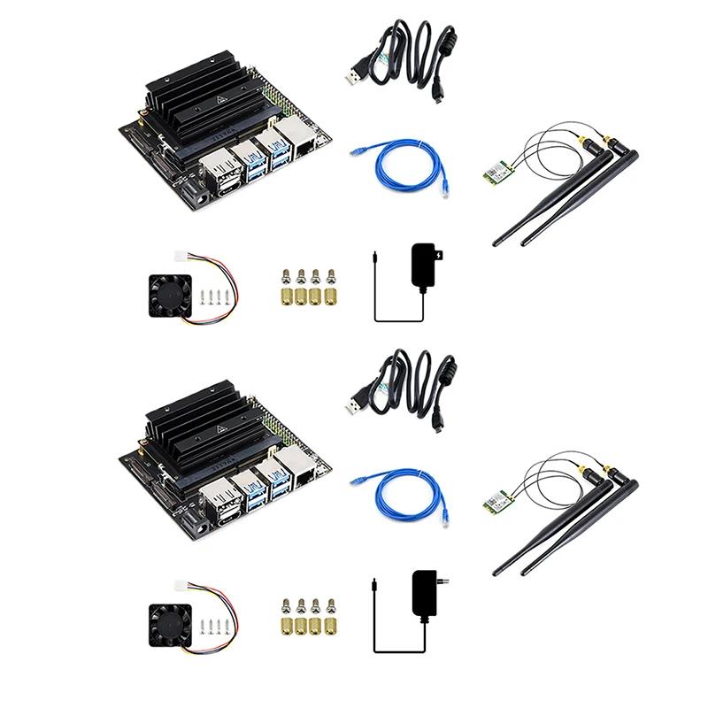 AI Artificial Intelligence Development Board For Jetson Nano Developer Kit 4GB+16GB EMMC Module With Cooling Fan
AI Artificial Intelligence Development Board For Jetson Nano Developer Kit 4GB+16GB EMMC Module With Cooling Fan