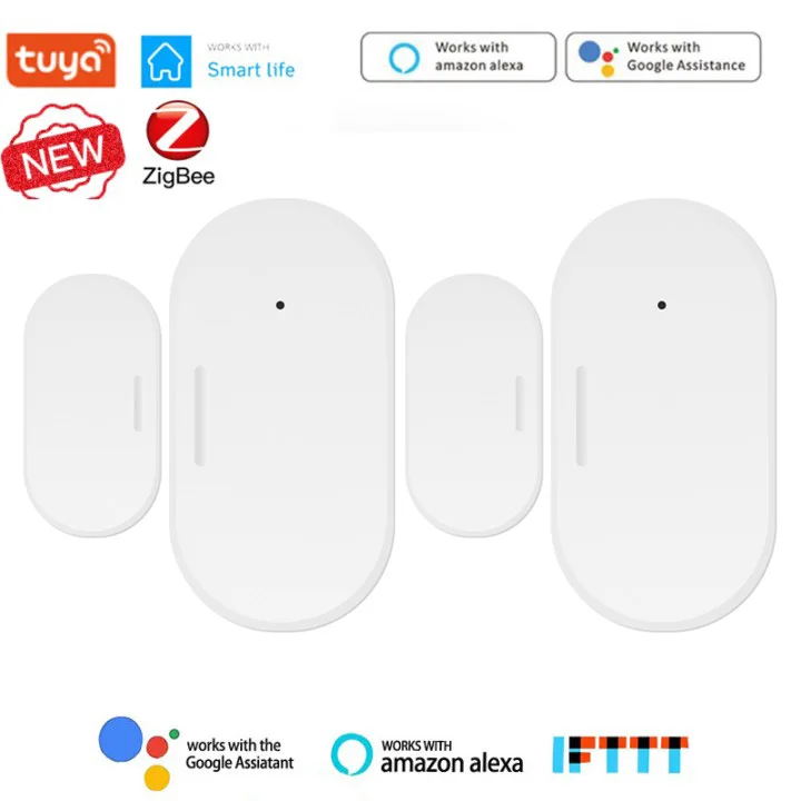 Tuya Smart ZigBee Door Sensor Door Open / Closed Detectors App Notification Alert Security Alarm Support Alexa Google Home
Tuya Smart ZigBee Door Sensor Door Open / Closed Detectors App Notification Alert Security Alarm Support Alexa Google Home