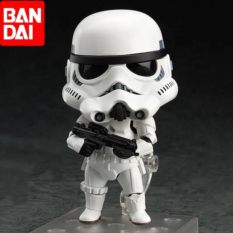 

Anime Figma Q Ver. Clay 501# Star Wars The Force Awakens Imperial Stormtrooper Storm Soldier Action Figure Modle Toys for Youth