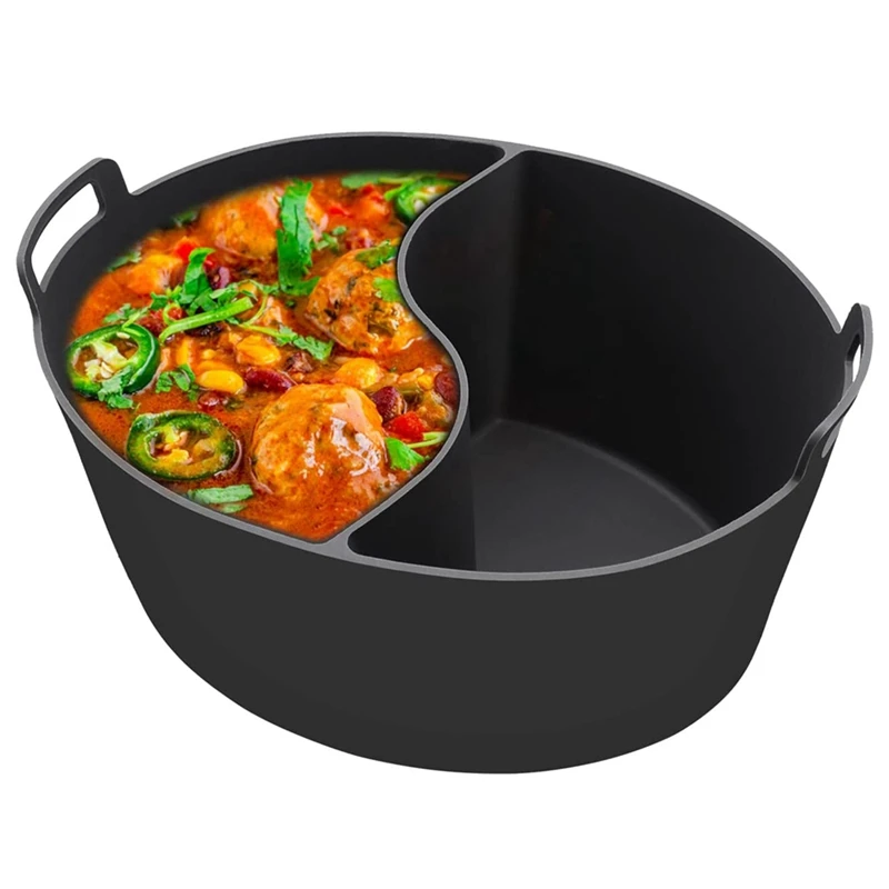 Подкладка-разделитель для медленной плиты, подходит для 6QT, многоразовый силиконовый разделитель, легко чистить и мыть в посудомоечной машине, овальная подкладка для готовки
Подкладка-разделитель для медленной плиты, подходит для 6QT, многоразовый силиконовый разделитель, легко чистить и мыть в посудомоечной машине, овальная подкладка для готовки
