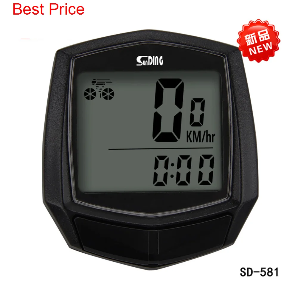 10Pcs Sd-581 Shundong Bicycle Wired Computer Meter Speedometer Odometer English Computer Meter
10Pcs Sd-581 Shundong Bicycle Wired Computer Meter Speedometer Odometer English Computer Meter