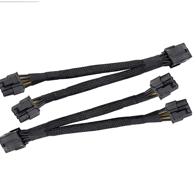 Адаптер питания GPU PCIe 8-контактный «мама»-двойной 2X 8-контактный (6 + 2) «папа» PCI Express, Плетеный Y-разветвитель, Удлинительный кабель, 20 см
Адаптер питания GPU PCIe 8-контактный «мама»-двойной 2X 8-контактный (6 + 2) «папа» PCI Express, Плетеный Y-разветвитель, Удлинительный кабель, 20 см