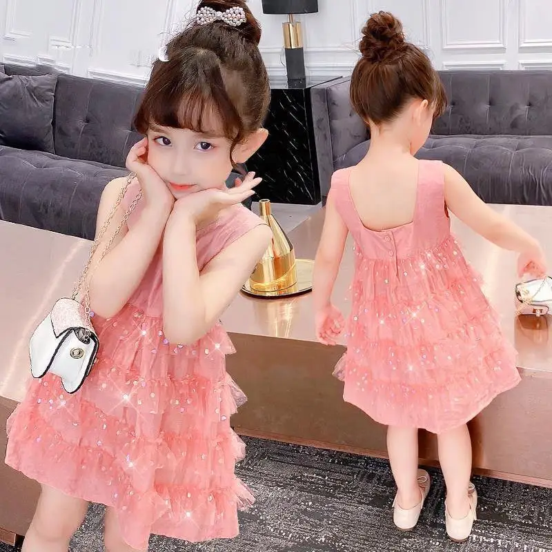 Girls Big Bow Sequin Mesh Princess Dress Girls Sweet Birthday Party Sequins Baptism Puff Dress Girls Summer Dress 2023 New
Girls Big Bow Sequin Mesh Princess Dress Girls Sweet Birthday Party Sequins Baptism Puff Dress Girls Summer Dress 2023 New